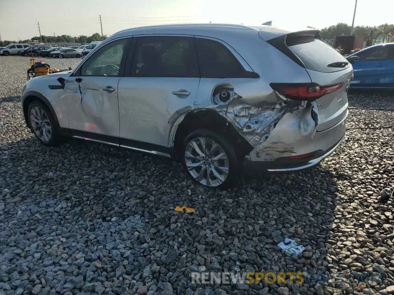2 Фотография поврежденного автомобиля JM3KKDHDXR1165117 MAZDA CX-90 PREM 2024