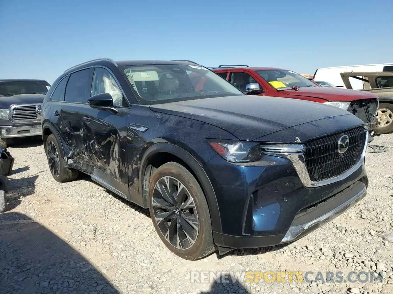 4 Photograph of a damaged car JM3KKEHA3R1123450 MAZDA CX-90 PREM 2024