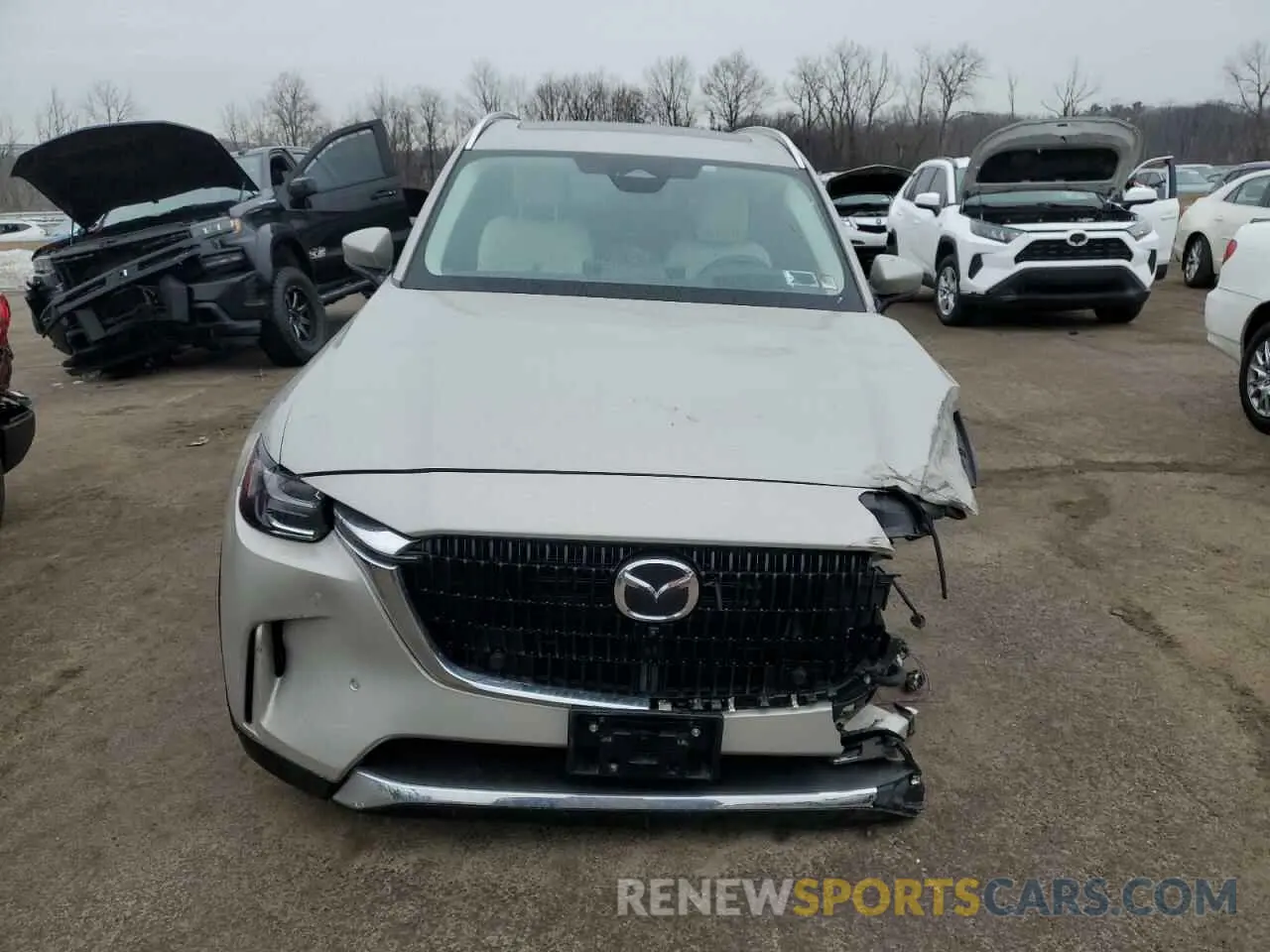 5 Photograph of a damaged car JM3KKEHA4R1124574 MAZDA CX-90 PREM 2024