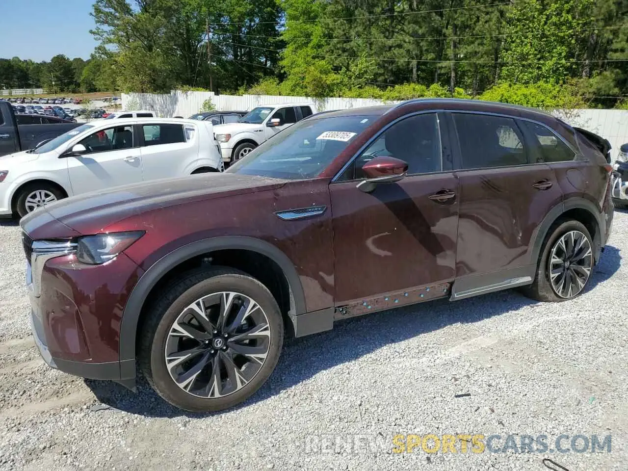 1 Фотография поврежденного автомобиля JM3KKEHA6R1132546 MAZDA CX-90 PREM 2024
