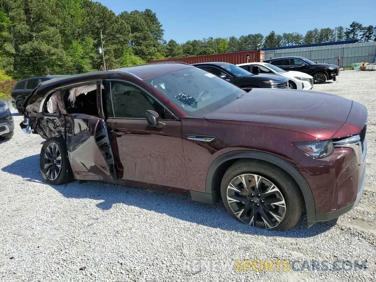4 Фотография поврежденного автомобиля JM3KKEHA6R1132546 MAZDA CX-90 PREM 2024