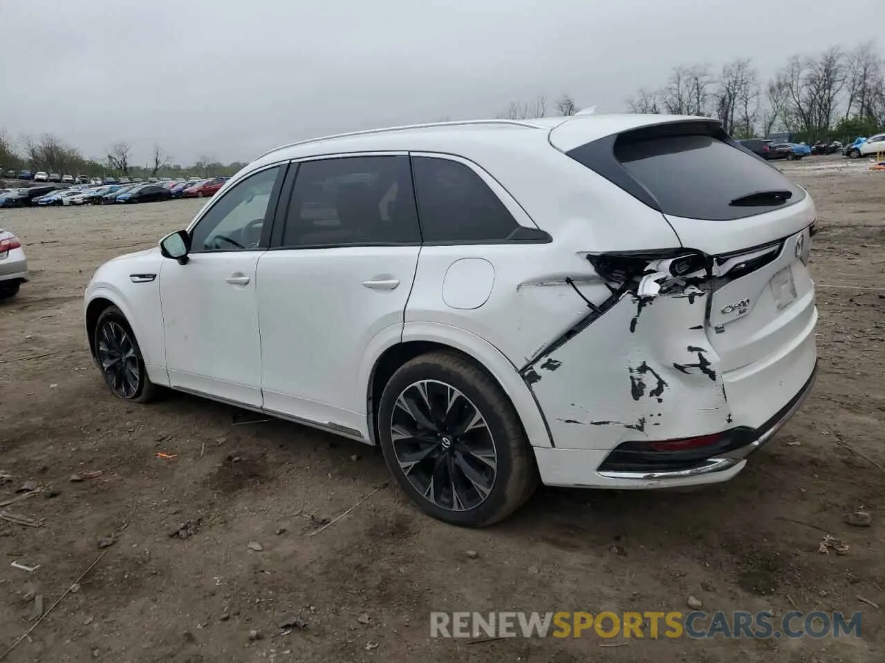 2 Фотография поврежденного автомобиля JM3KKEHC9R1114494 MAZDA CX-90 PREM 2024