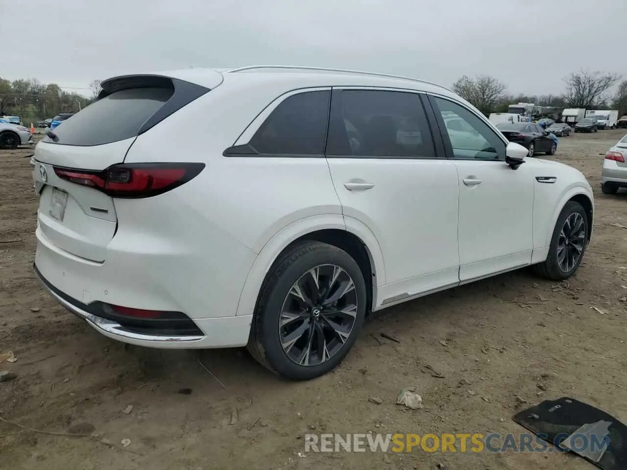 3 Фотография поврежденного автомобиля JM3KKEHC9R1114494 MAZDA CX-90 PREM 2024