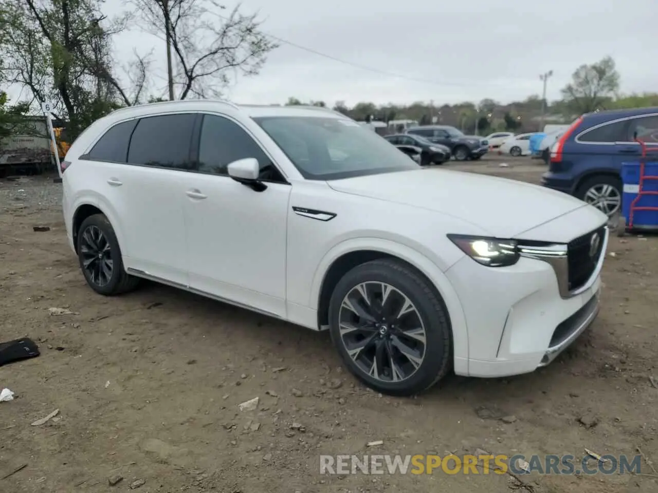 4 Фотография поврежденного автомобиля JM3KKEHC9R1114494 MAZDA CX-90 PREM 2024