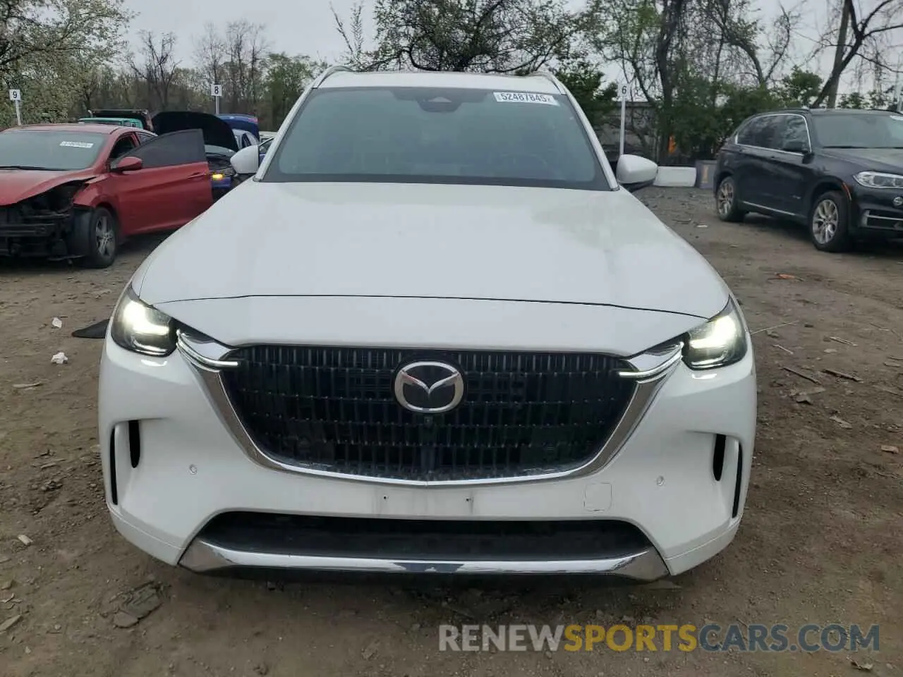 5 Фотография поврежденного автомобиля JM3KKEHC9R1114494 MAZDA CX-90 PREM 2024