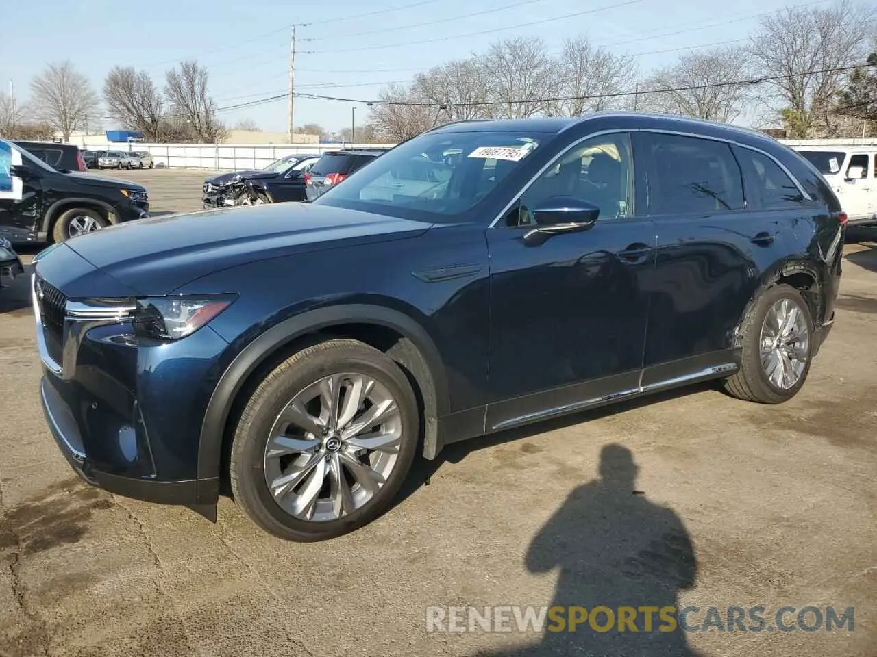 1 Фотография поврежденного автомобиля JM3KKEHD7R1175478 MAZDA CX-90 PREM 2024