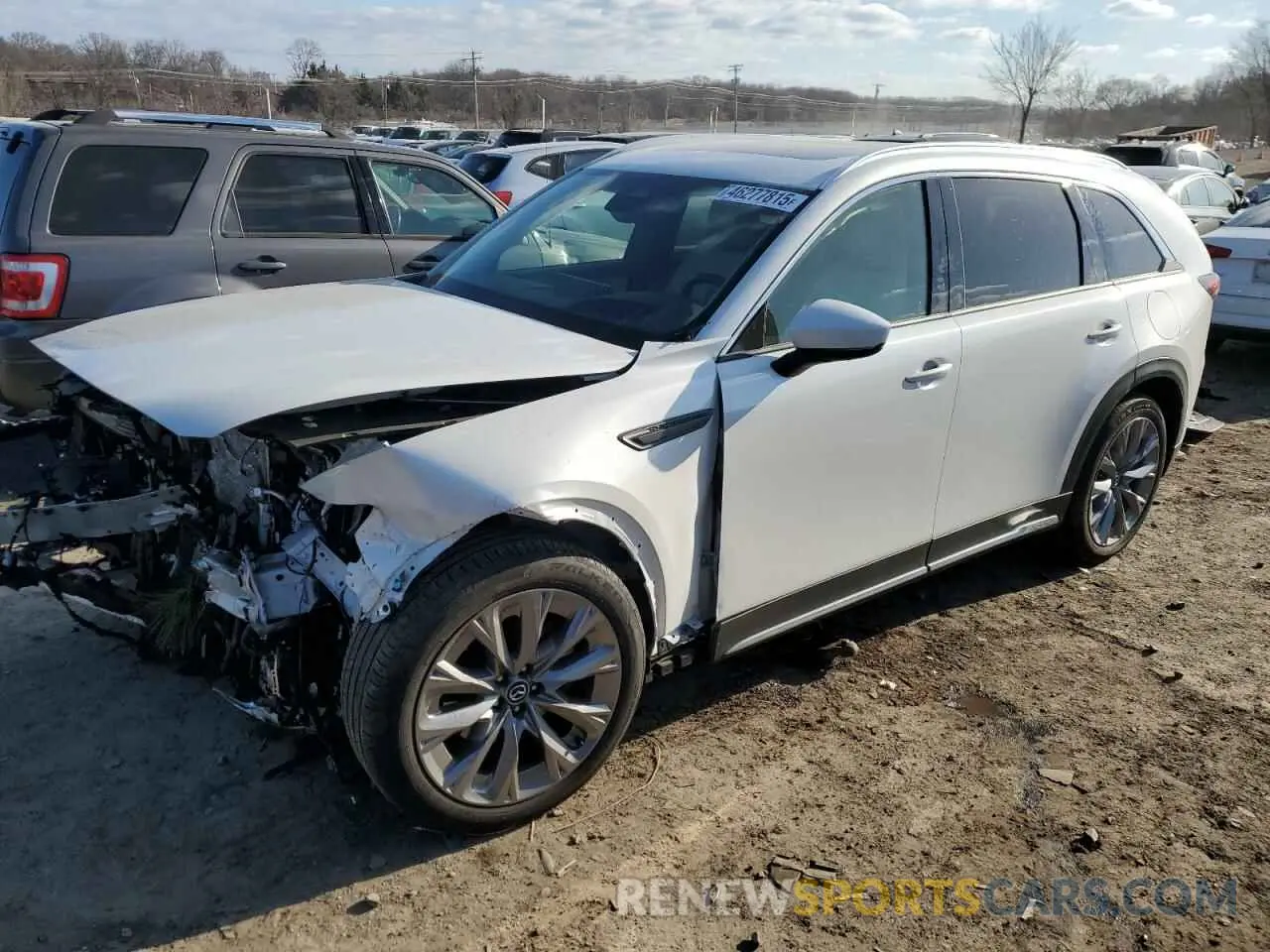 1 Фотография поврежденного автомобиля JM3KKEHD8R1101289 MAZDA CX-90 PREM 2024