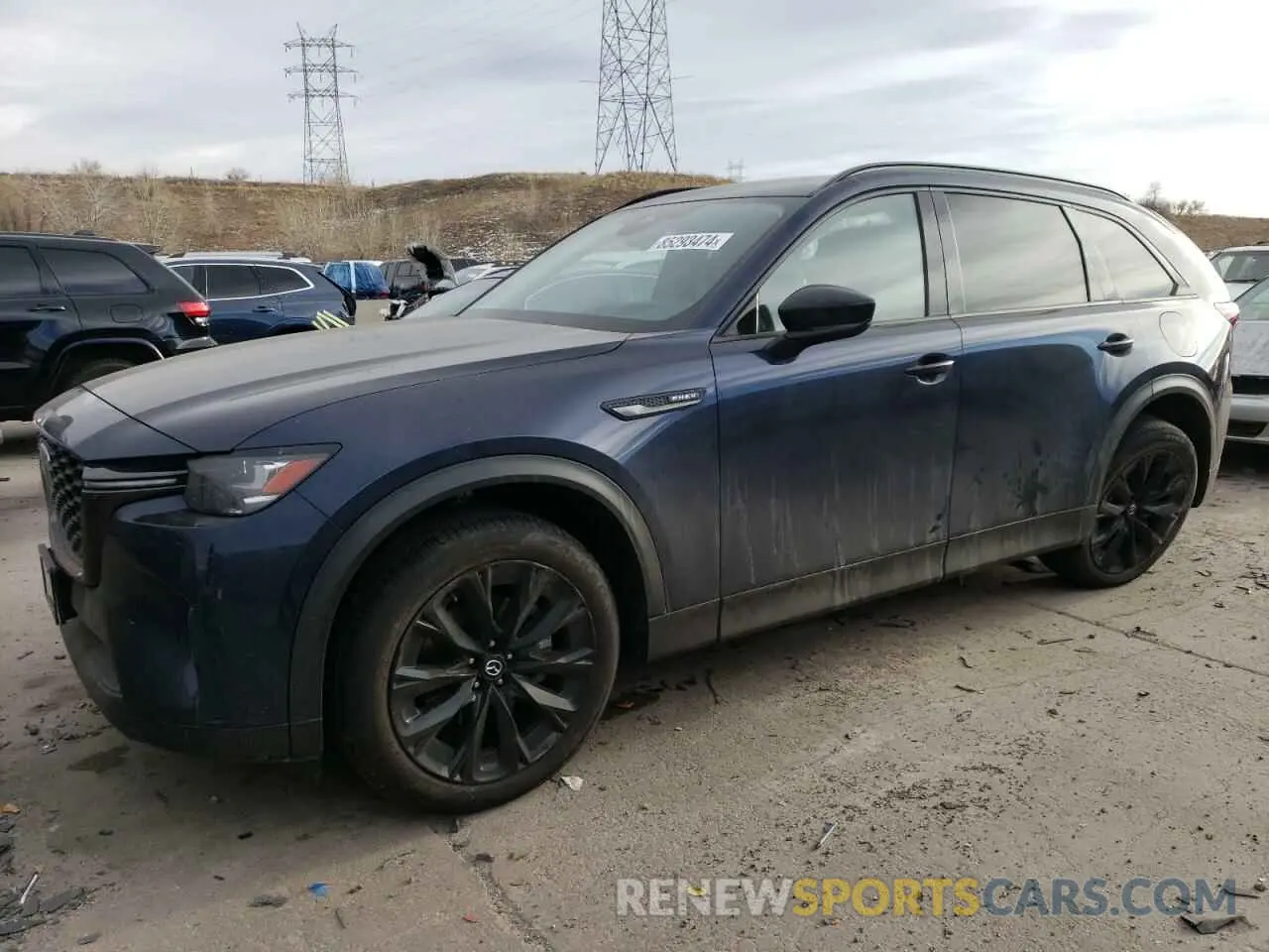 1 Фотография поврежденного автомобиля JM3KKCHA5S1200104 MAZDA CX-90 PREM 2025