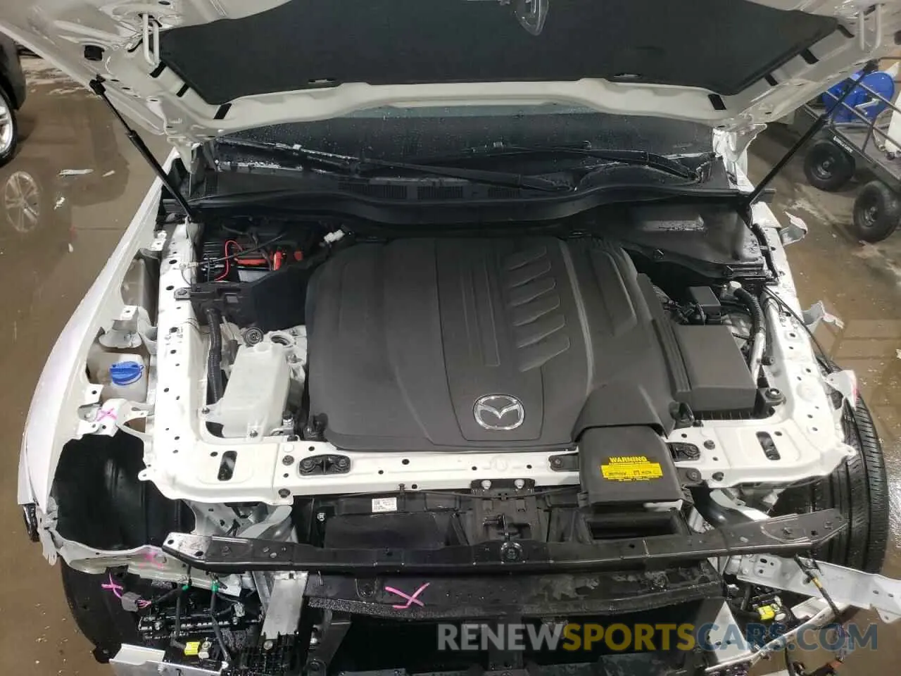 12 Фотография поврежденного автомобиля JM3KKCHD0S1197381 MAZDA CX-90 PREM 2025