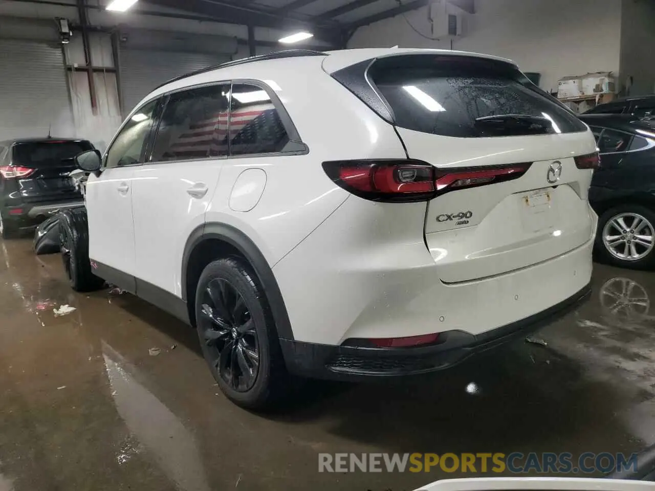 2 Фотография поврежденного автомобиля JM3KKCHD0S1197381 MAZDA CX-90 PREM 2025