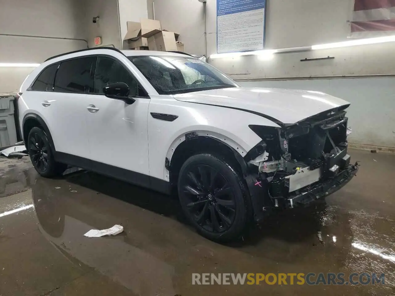 4 Фотография поврежденного автомобиля JM3KKCHD0S1197381 MAZDA CX-90 PREM 2025