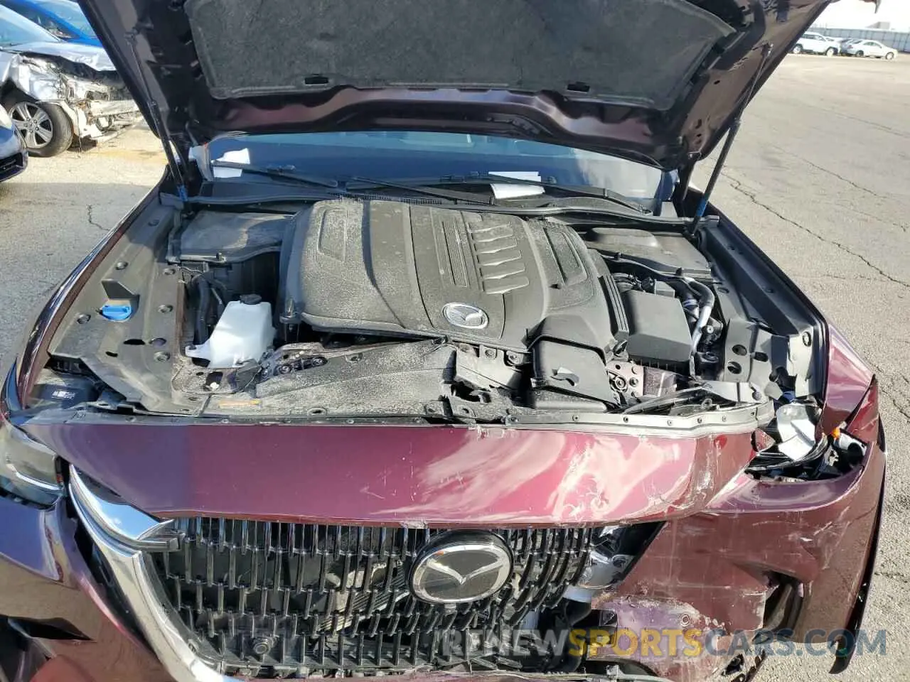 14 Фотография поврежденного автомобиля JM3KKDHC3S1192267 MAZDA CX-90 PREM 2025