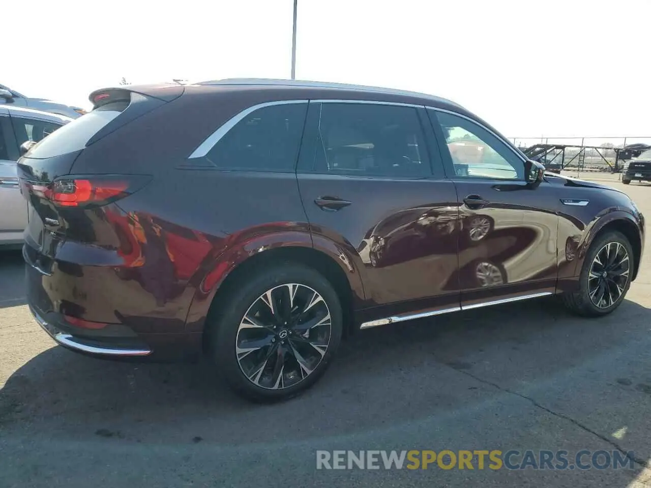 3 Фотография поврежденного автомобиля JM3KKDHC3S1192267 MAZDA CX-90 PREM 2025