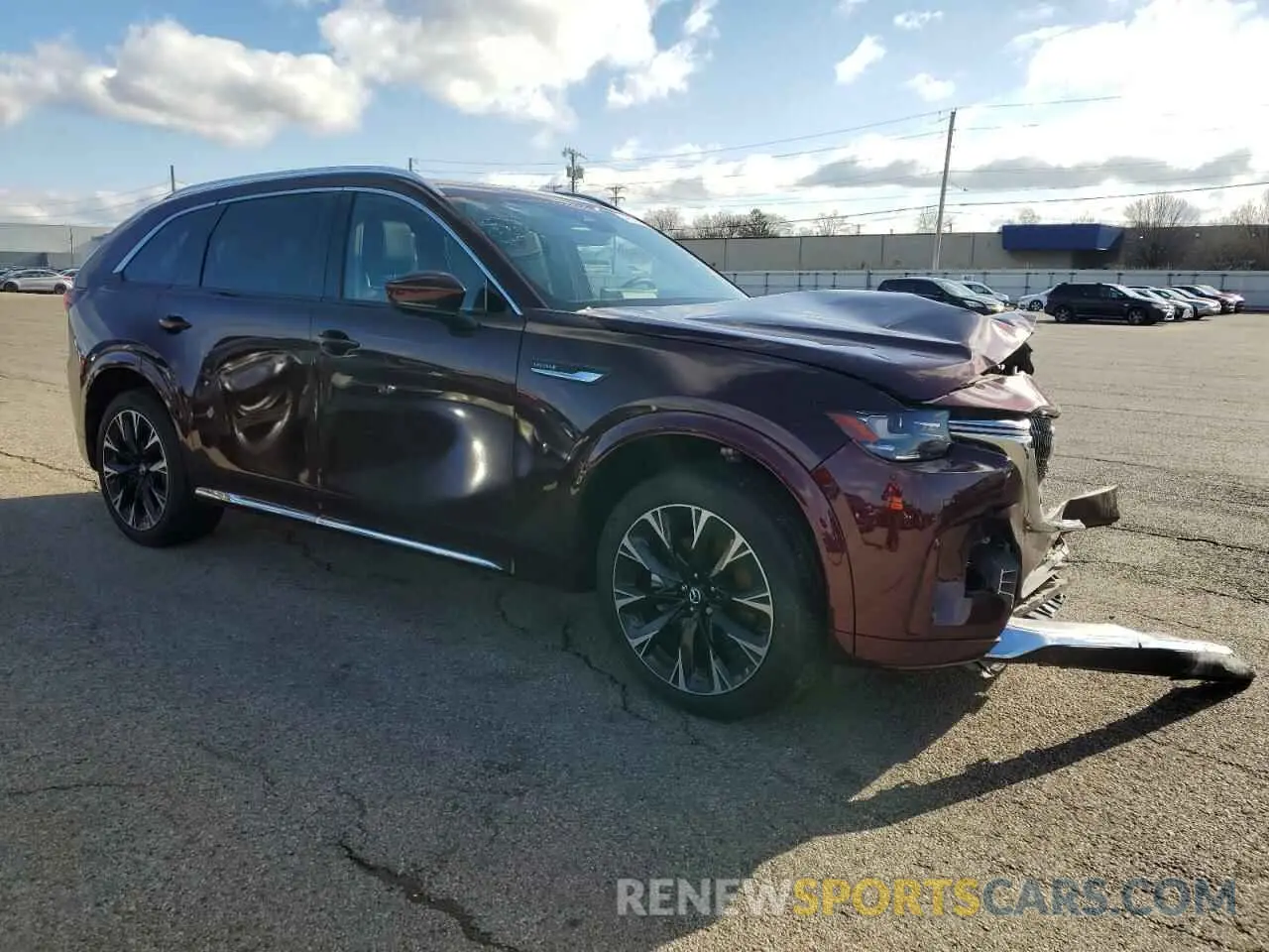 4 Фотография поврежденного автомобиля JM3KKDHC3S1192267 MAZDA CX-90 PREM 2025