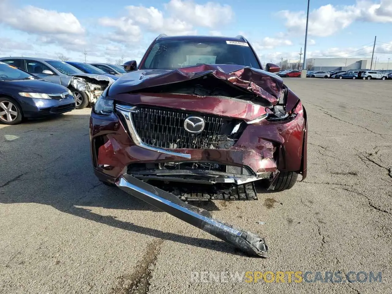 5 Фотография поврежденного автомобиля JM3KKDHC3S1192267 MAZDA CX-90 PREM 2025