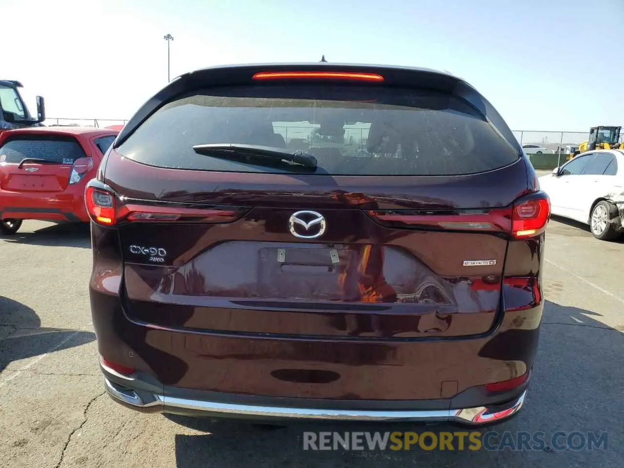 6 Фотография поврежденного автомобиля JM3KKDHC3S1192267 MAZDA CX-90 PREM 2025