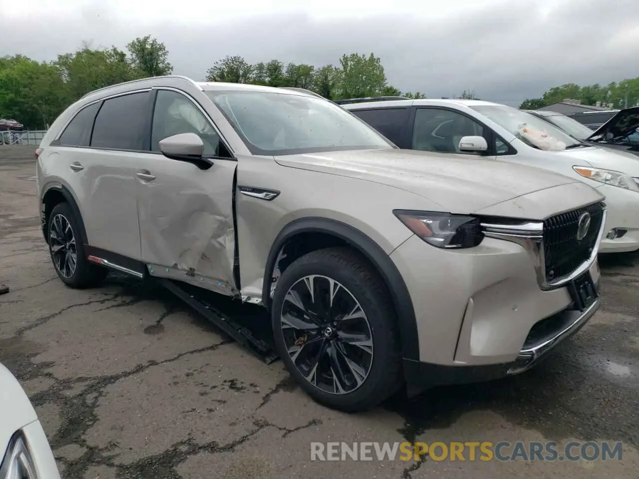 4 Photograph of a damaged car JM3KKEHA4S1208142 MAZDA CX-90 PREM 2025