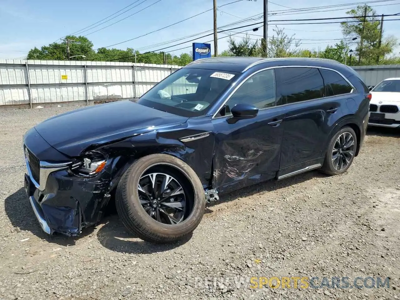1 Photograph of a damaged car JM3KKEHC8S1217458 MAZDA CX-90 PREM 2025
