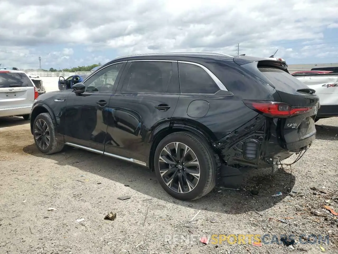 2 Photograph of a damaged car JM3KKEHCXS1194426 MAZDA CX-90 PREM 2025