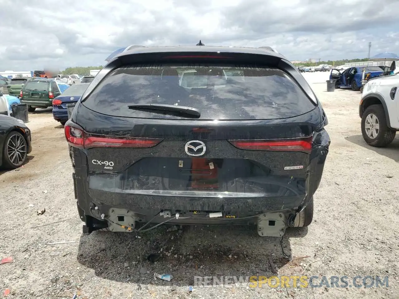 6 Photograph of a damaged car JM3KKEHCXS1194426 MAZDA CX-90 PREM 2025