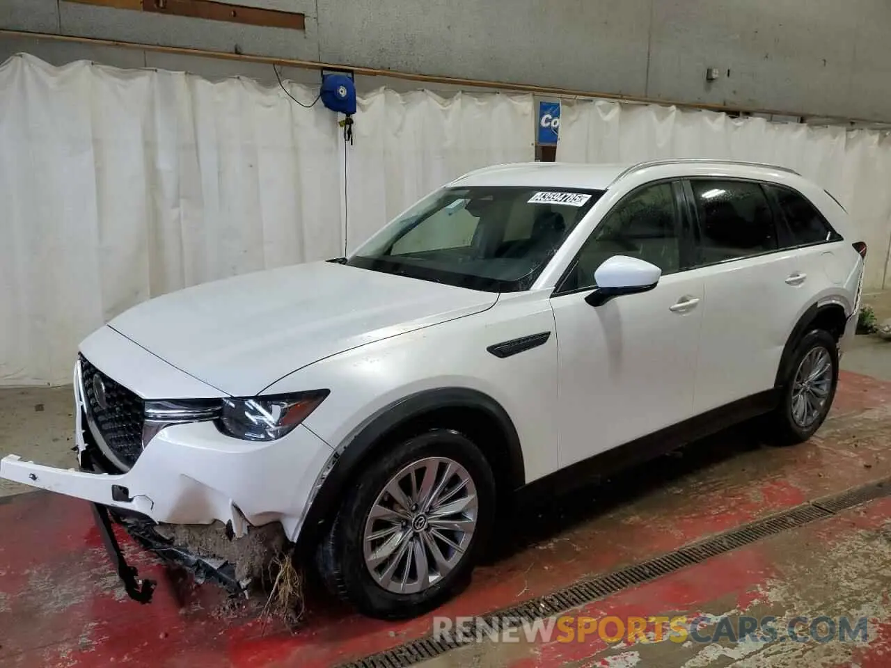1 Photograph of a damaged car JM3KKAHD5R1163953 MAZDA CX-90 SELE 2024