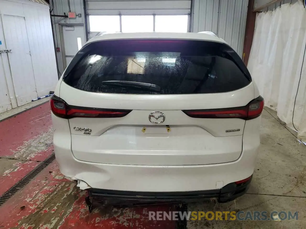 6 Photograph of a damaged car JM3KKAHD5R1163953 MAZDA CX-90 SELE 2024
