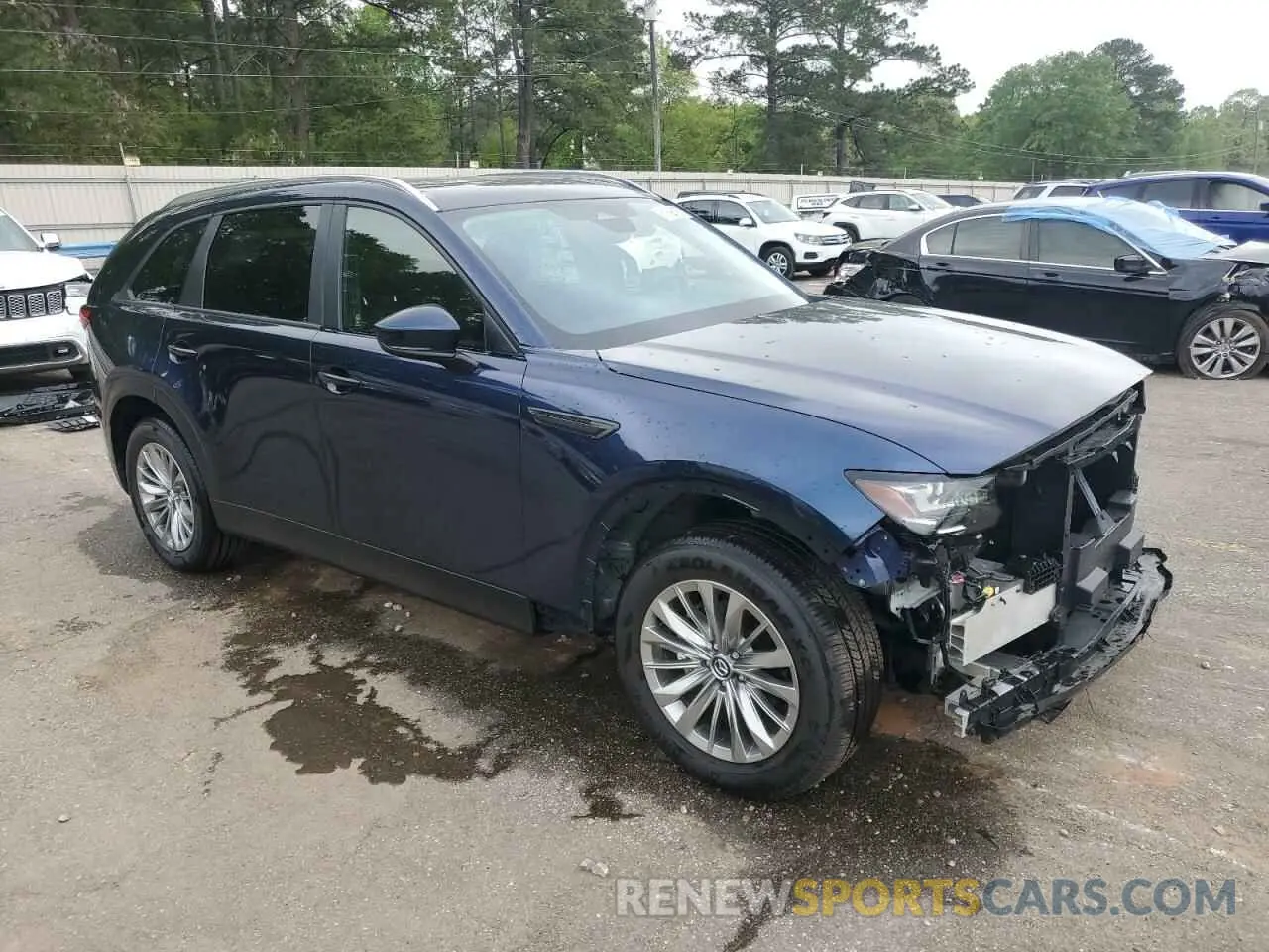 4 Photograph of a damaged car JM3KKAHD6R1180339 MAZDA CX-90 SELE 2024