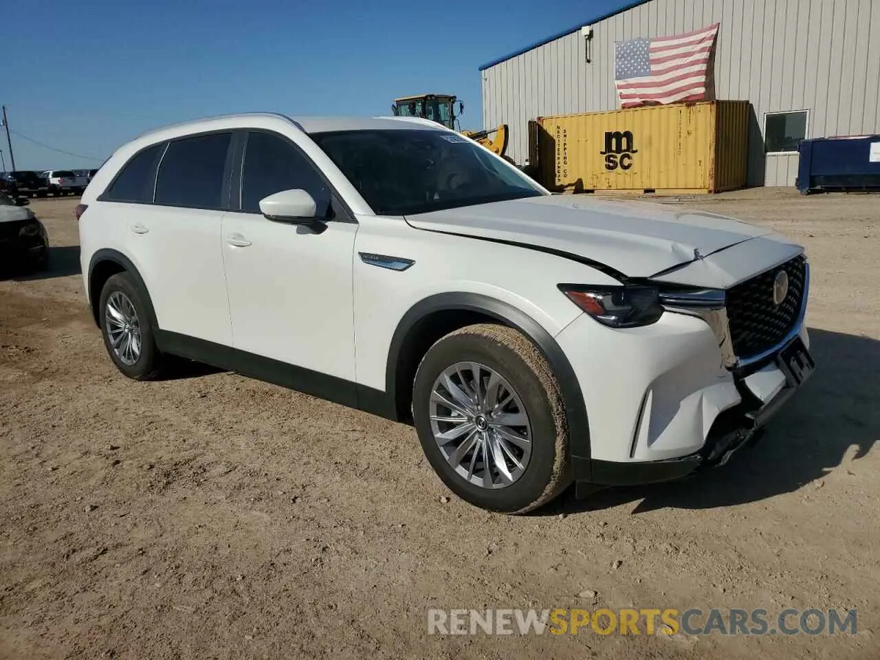 4 Photograph of a damaged car JM3KKAHD3S1212590 MAZDA CX-90 SELE 2025
