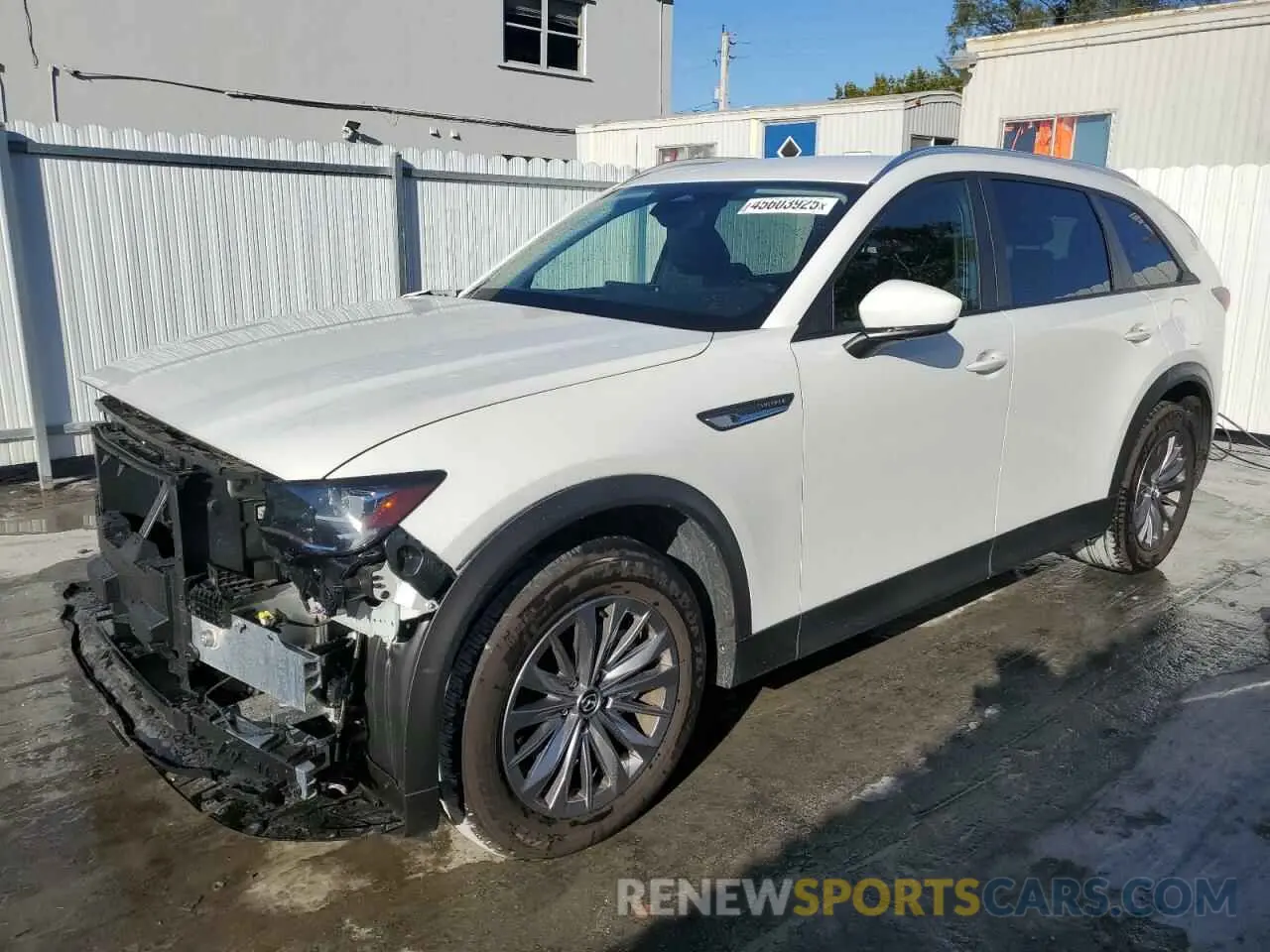1 Photograph of a damaged car JM3KKAHD9S1193298 MAZDA CX-90 SELE 2025