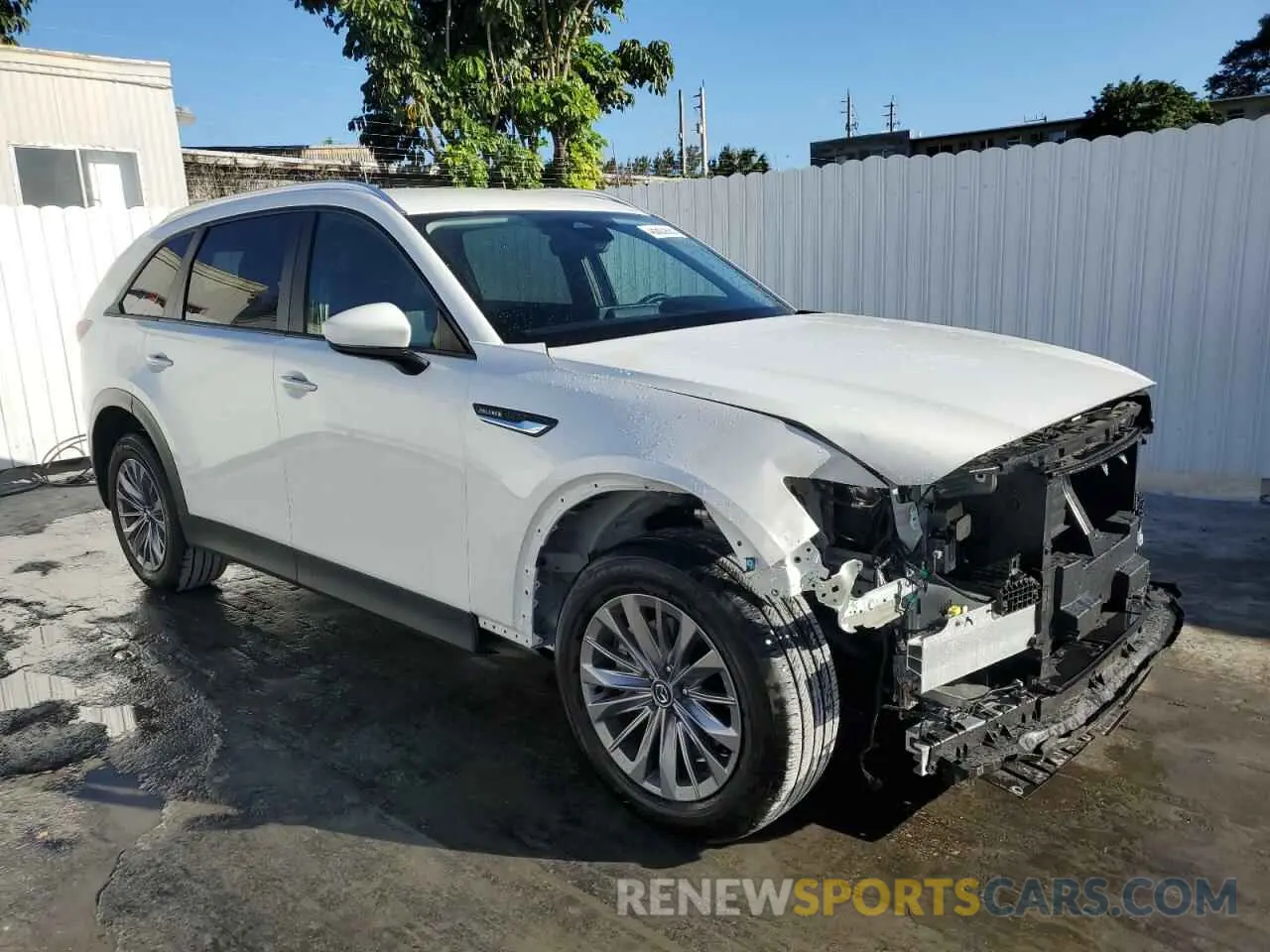 4 Photograph of a damaged car JM3KKAHD9S1193298 MAZDA CX-90 SELE 2025