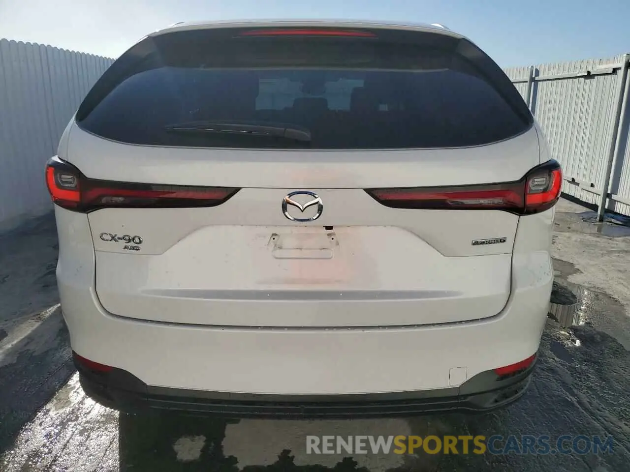 6 Photograph of a damaged car JM3KKAHD9S1193298 MAZDA CX-90 SELE 2025