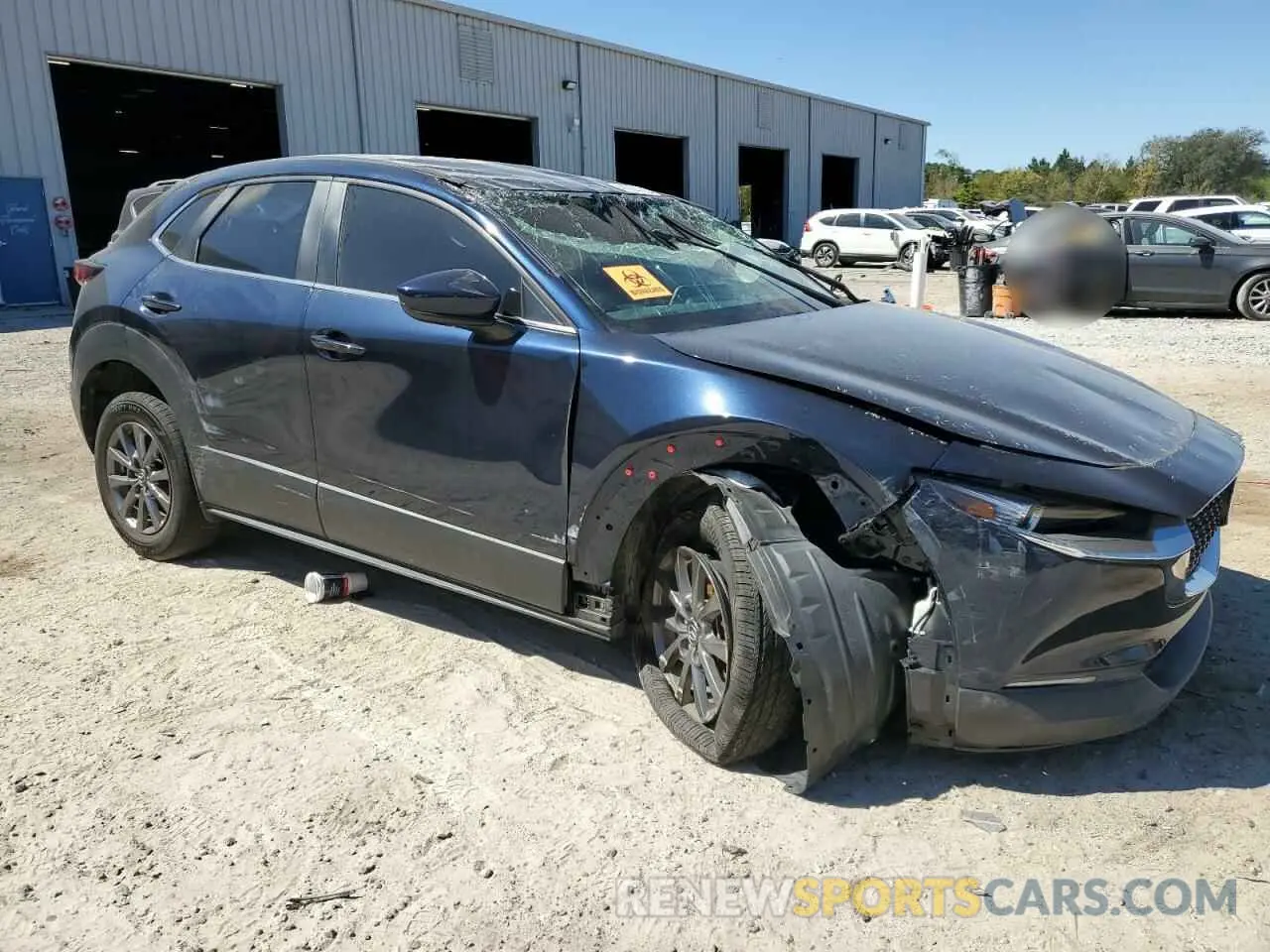 4 Photograph of a damaged car 3MVDMABL5LM103482 MAZDA CX30 2020