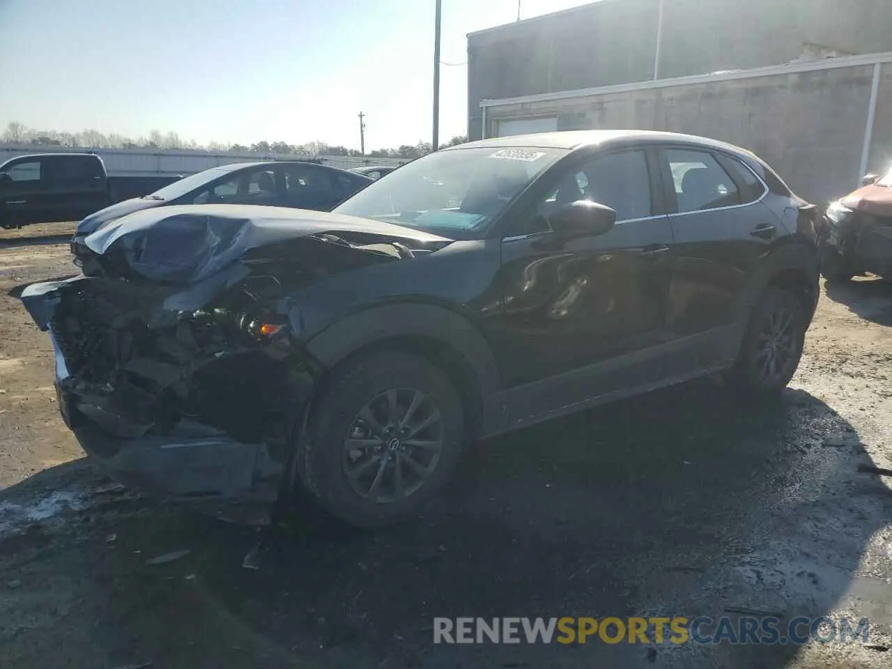 1 Photograph of a damaged car 3MVDMABL6LM114085 MAZDA CX30 2020