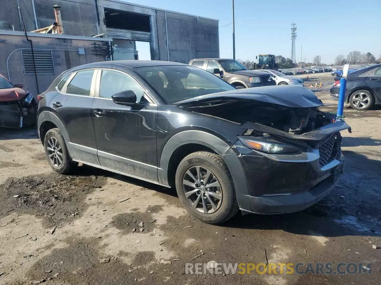 4 Photograph of a damaged car 3MVDMABL6LM114085 MAZDA CX30 2020