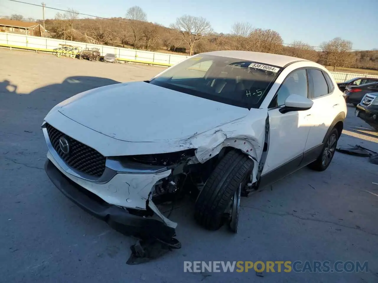 1 Photograph of a damaged car 3MVDMBCL1LM115794 MAZDA CX30 2020