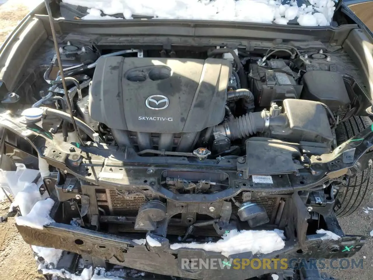 12 Фотография поврежденного автомобиля 3MVDMBDL3LM127038 MAZDA CX30 2020