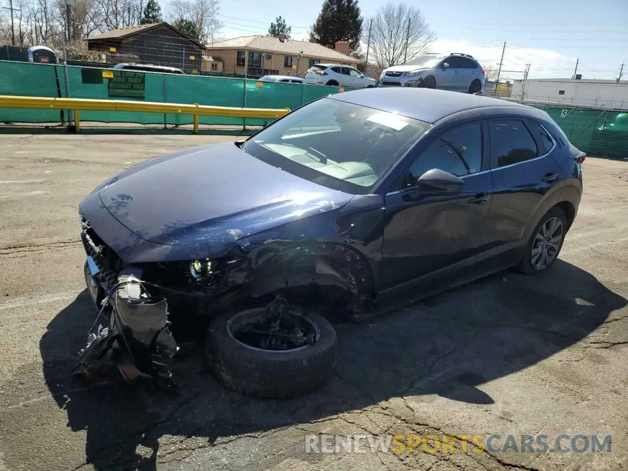 1 Photograph of a damaged car 3MVDMBDL6LM114798 MAZDA CX30 2020