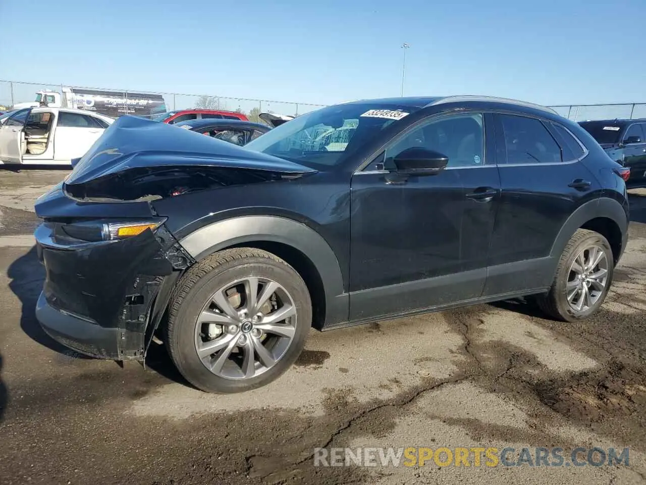 1 Фотография поврежденного автомобиля 3MVDMBEM3LM126527 MAZDA CX30 2020
