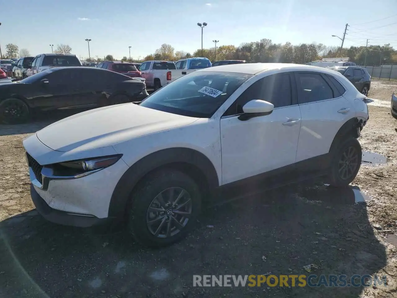 1 Photograph of a damaged car 3MVDMAAL5MM255409 MAZDA CX30 2021