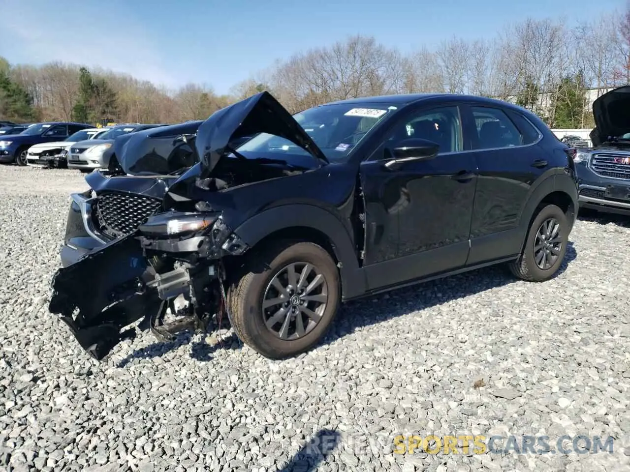 1 Photograph of a damaged car 3MVDMAAL6MM212732 MAZDA CX30 2021