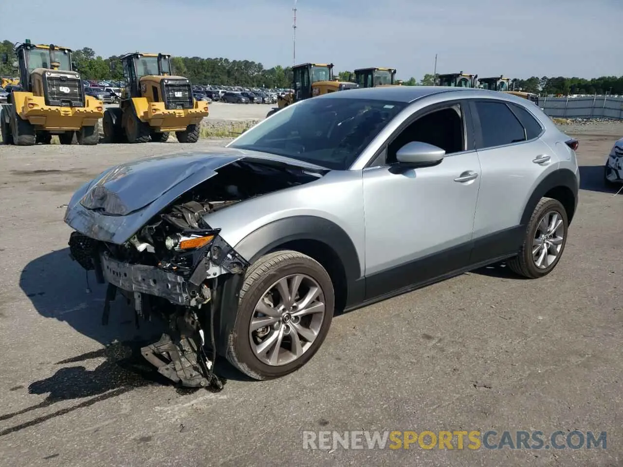 1 Photograph of a damaged car 3MVDMABL5MM308933 MAZDA CX30 2021