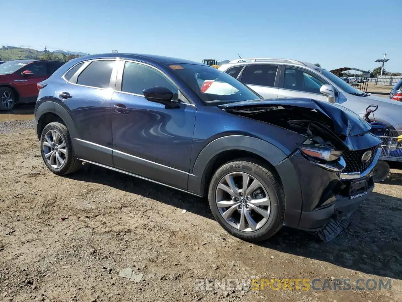 4 Photograph of a damaged car 3MVDMABL6MM234695 MAZDA CX30 2021
