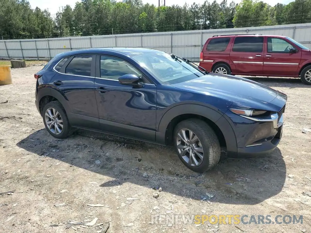 4 Фотография поврежденного автомобиля 3MVDMABL7MM241929 MAZDA CX30 2021