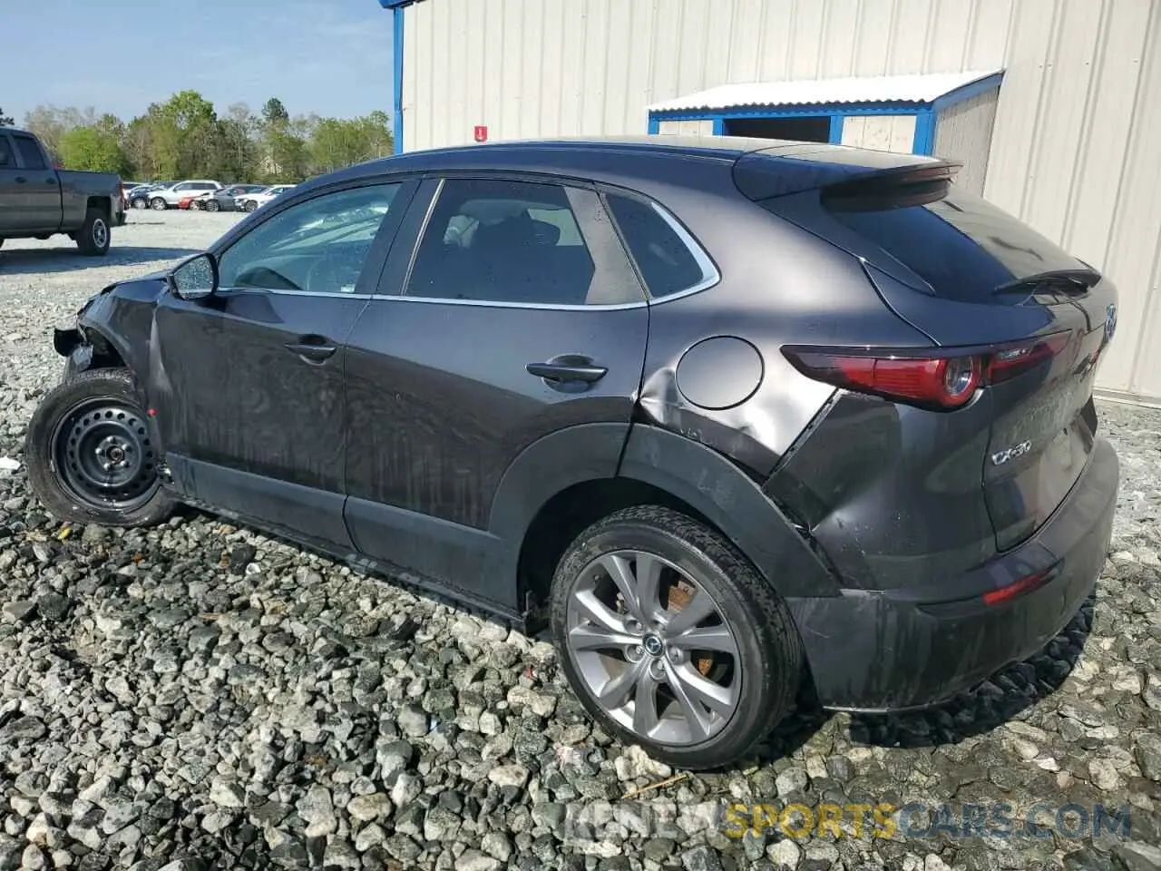 2 Photograph of a damaged car 3MVDMABL8MM242734 MAZDA CX30 2021