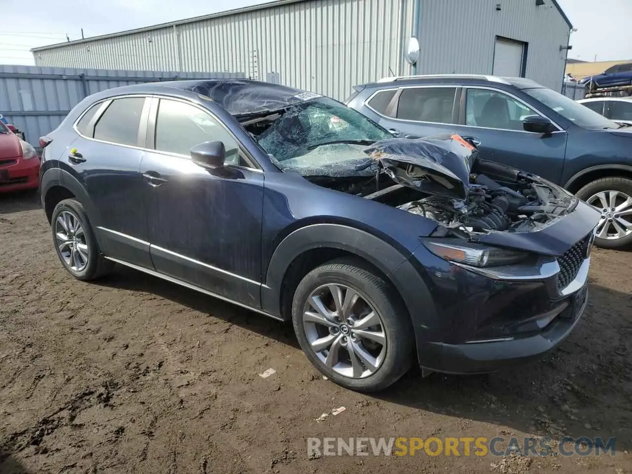 4 Фотография поврежденного автомобиля 3MVDMACL3MM227105 MAZDA CX30 2021