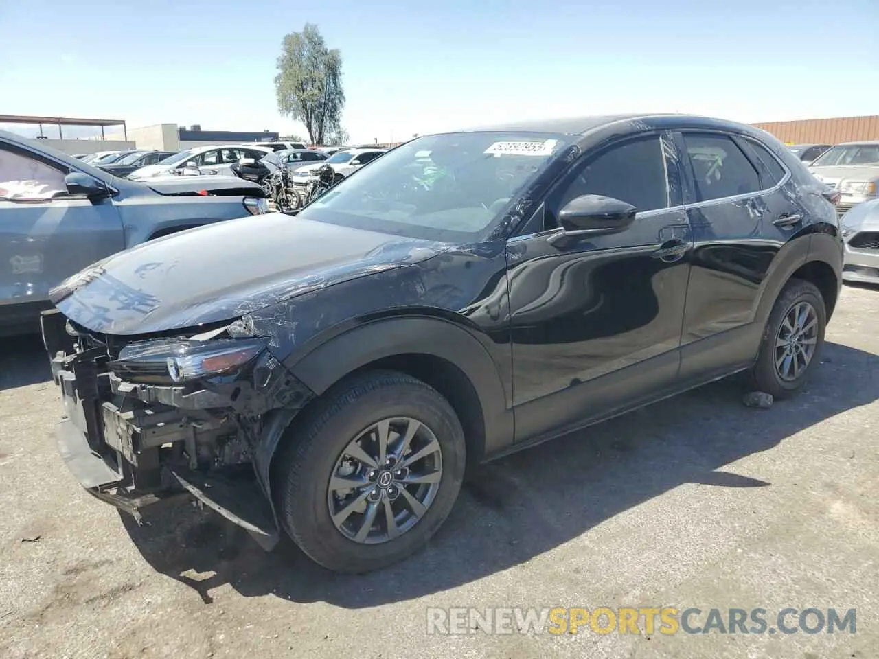 1 Photograph of a damaged car 3MVDMBAL0MM302383 MAZDA CX30 2021