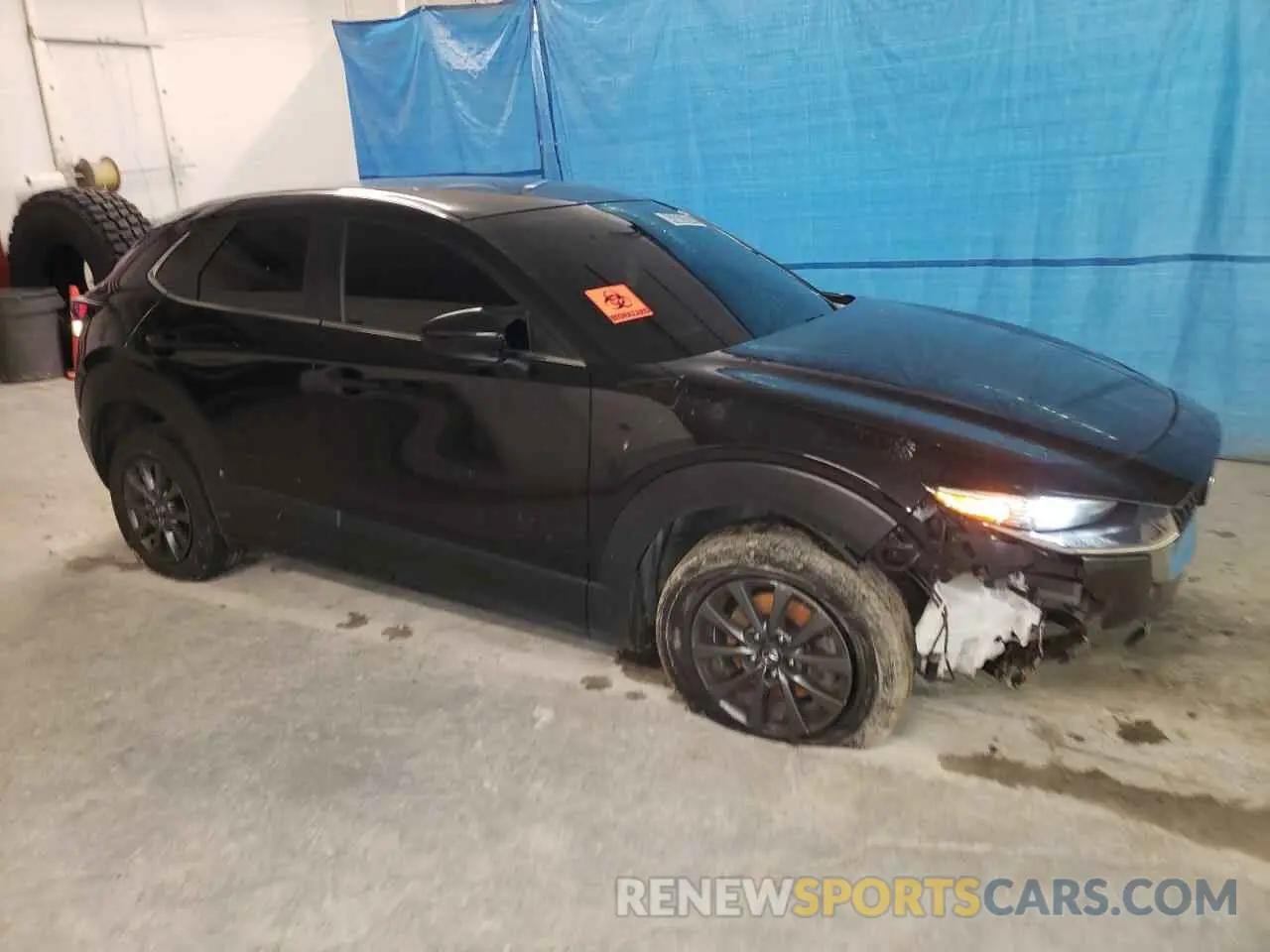 4 Фотография поврежденного автомобиля 3MVDMBAL6MM270992 MAZDA CX30 2021