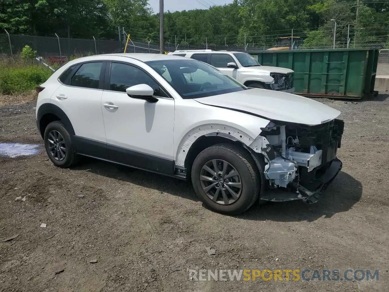 4 Фотография поврежденного автомобиля 3MVDMBAL8MM220594 MAZDA CX30 2021