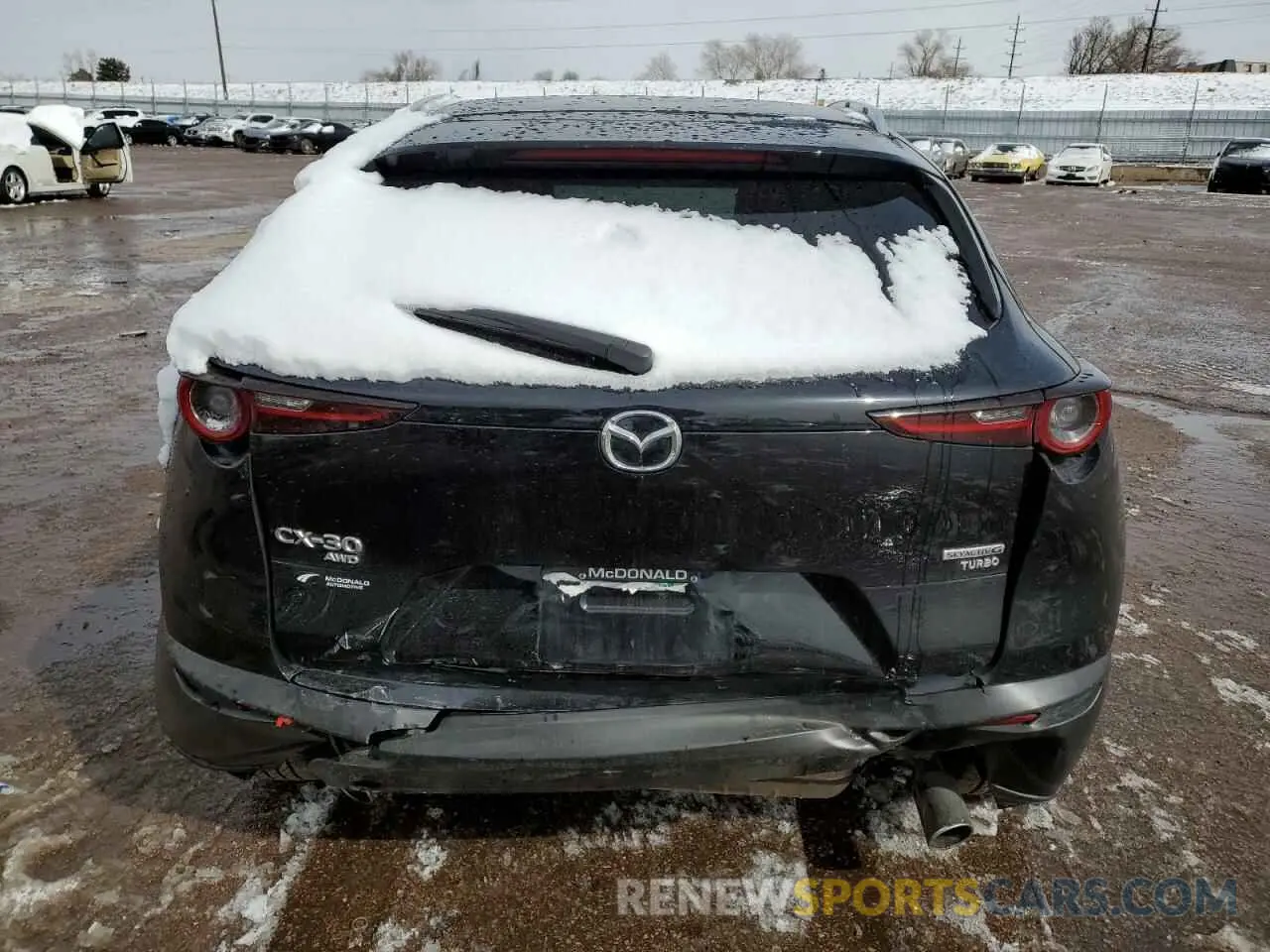 6 Photograph of a damaged car 3MVDMBAYXMM309787 MAZDA CX30 2021