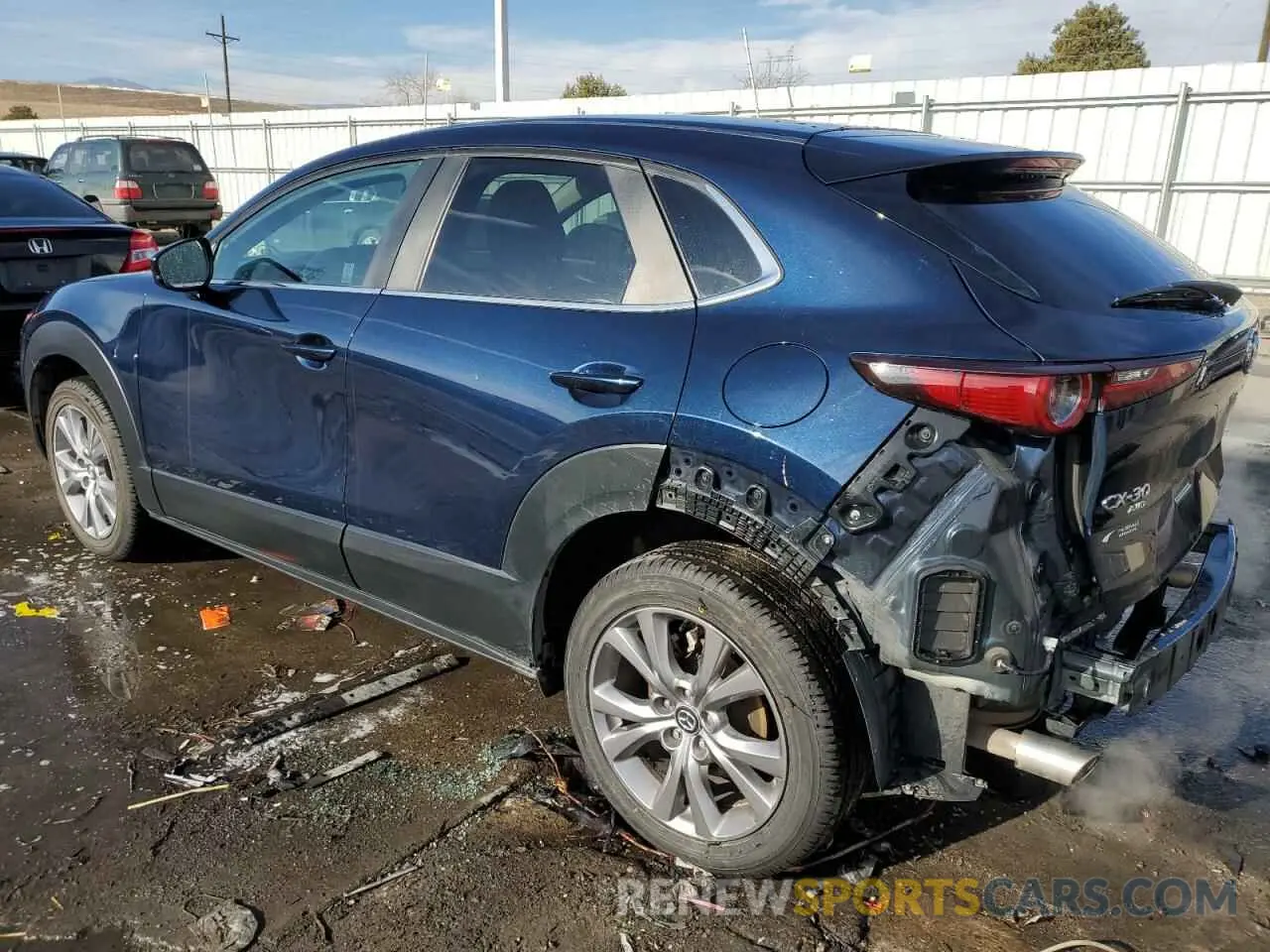 2 Фотография поврежденного автомобиля 3MVDMBBL1MM318977 MAZDA CX30 2021